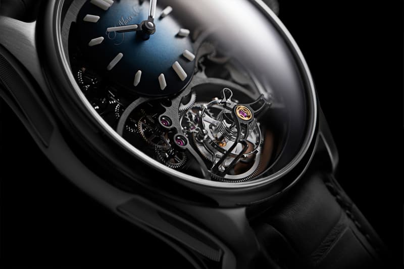 H. Moser & Cie Pioneer Cylindrical Tourbillon Skeleton info Watches and Wonders very rare