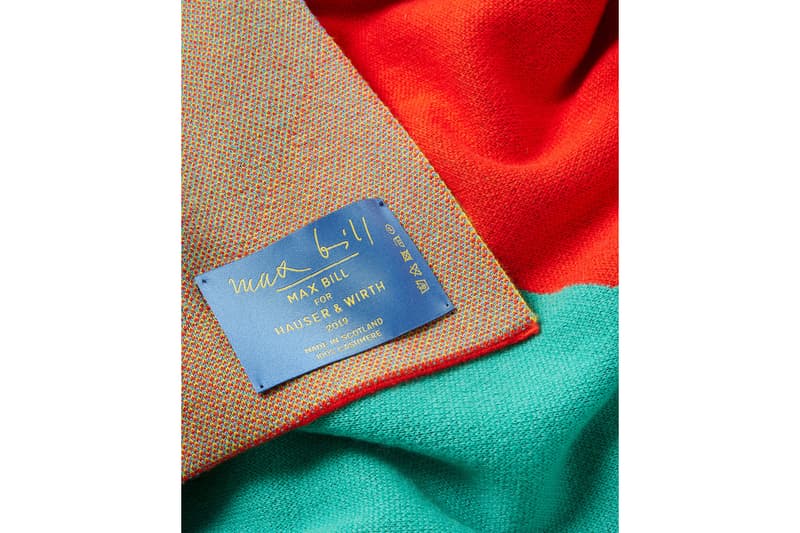 Hauser & Wirth Cashmere Blankets Artist ROAM Scotland