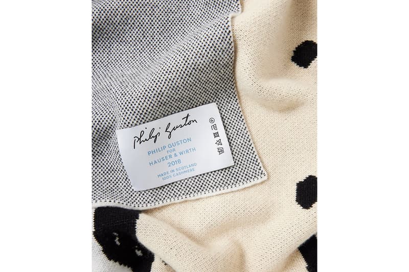 Hauser & Wirth Cashmere Blankets Artist ROAM Scotland