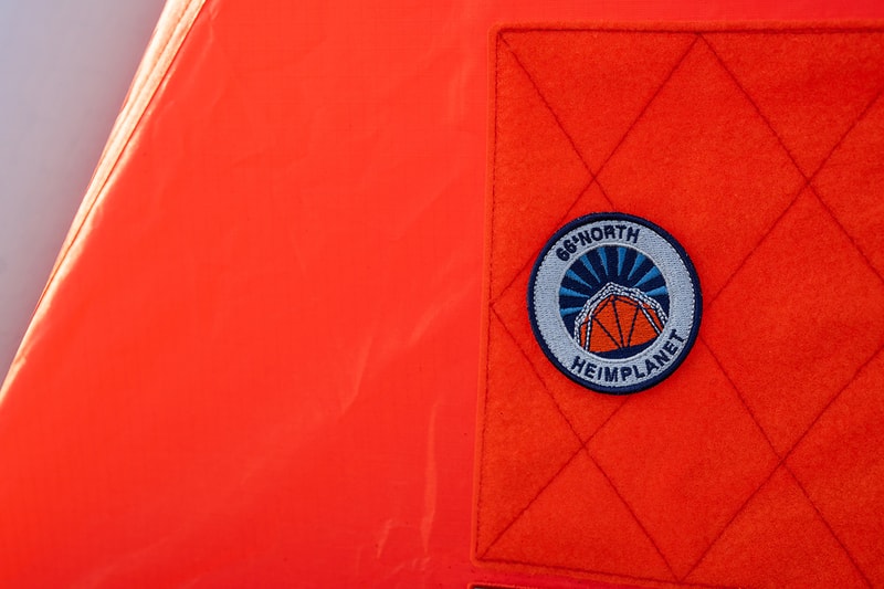 66°North heimplanet cave xl release information details tent iceland bright orange