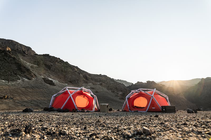 66°North heimplanet cave xl release information details tent iceland bright orange