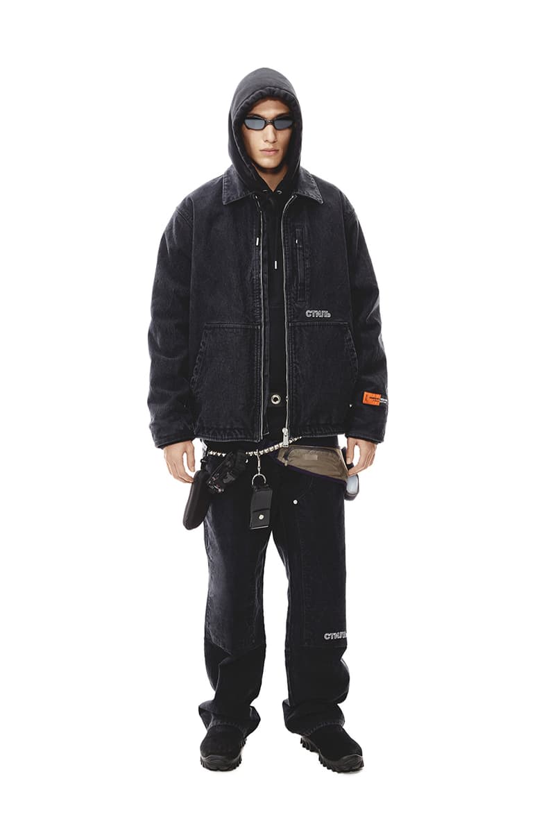 Heron Preston Spring/Summer 2022 Collection Lookbook Utilitarian Workwear Inspirations Graphics 