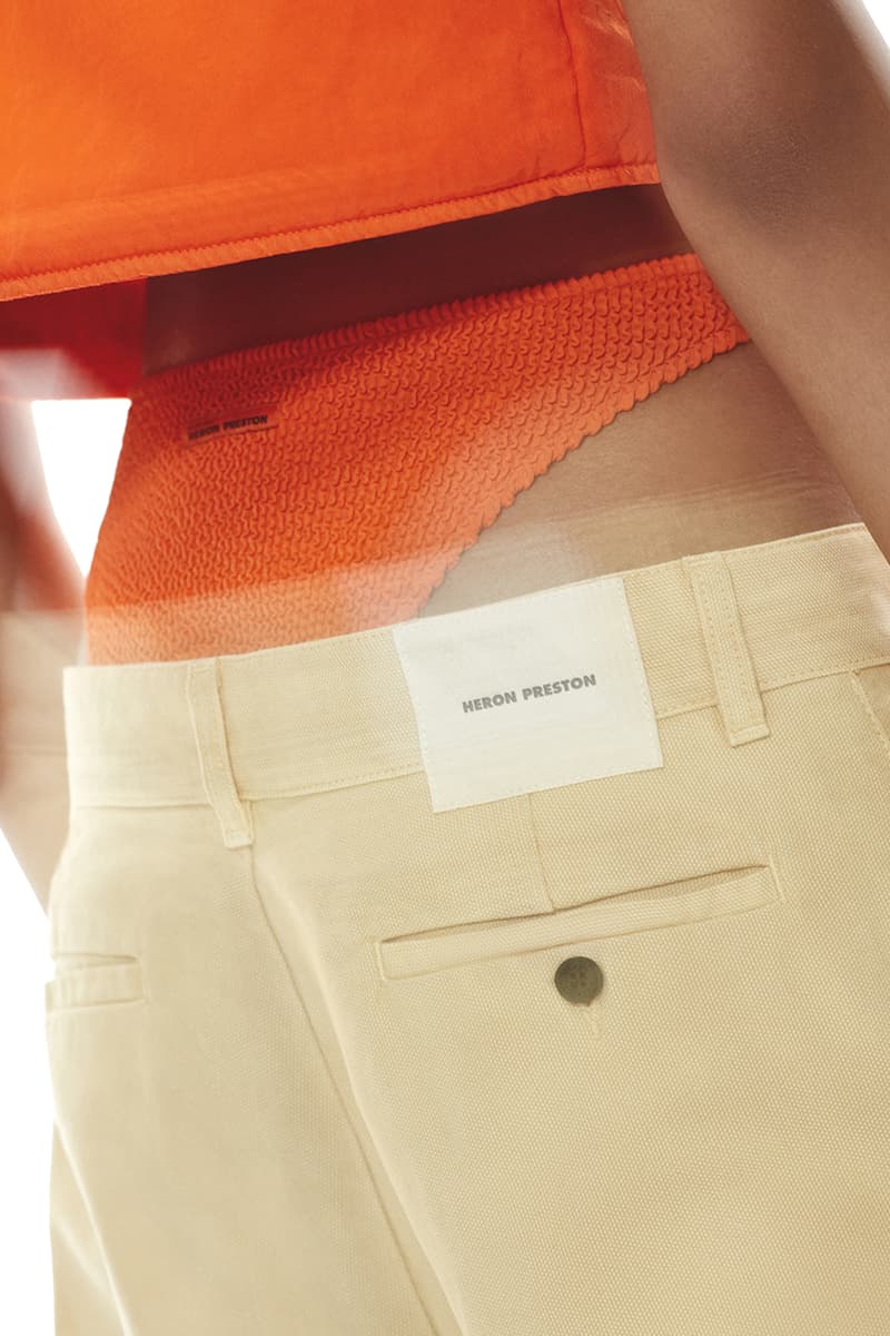 Heron Preston Spring/Summer 2022 Collection Lookbook Utilitarian Workwear Inspirations Graphics 