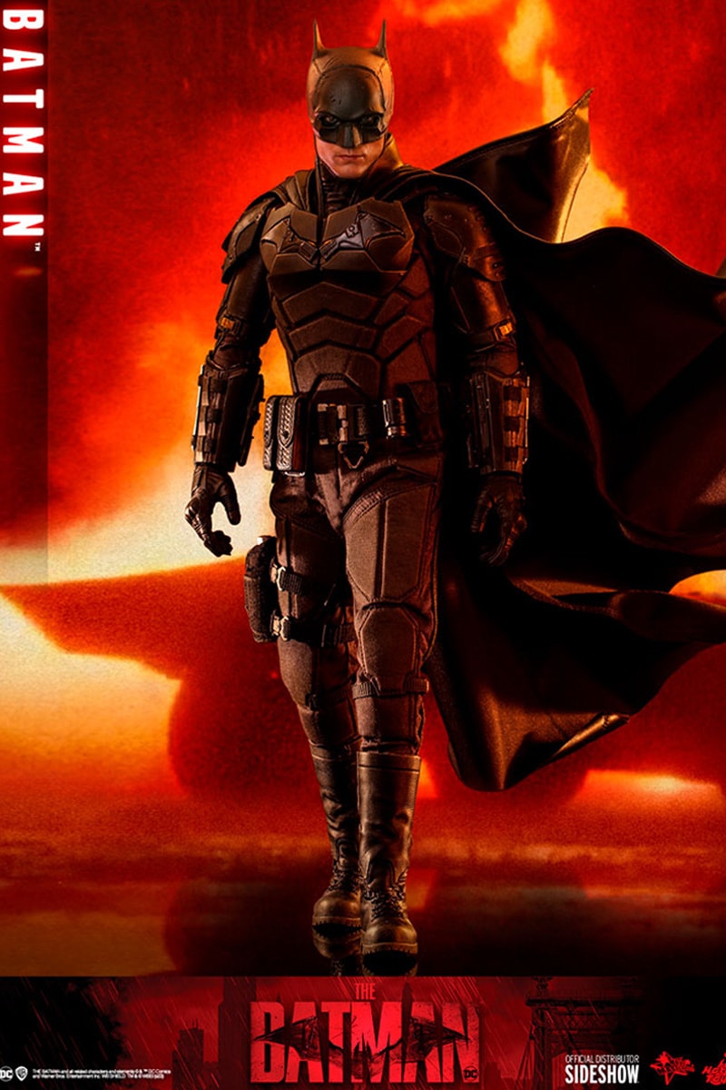 hot toys 1 6th scale the batman robert pattinson bruce wayne dark knight action figure collectible dc comics caped crusader 