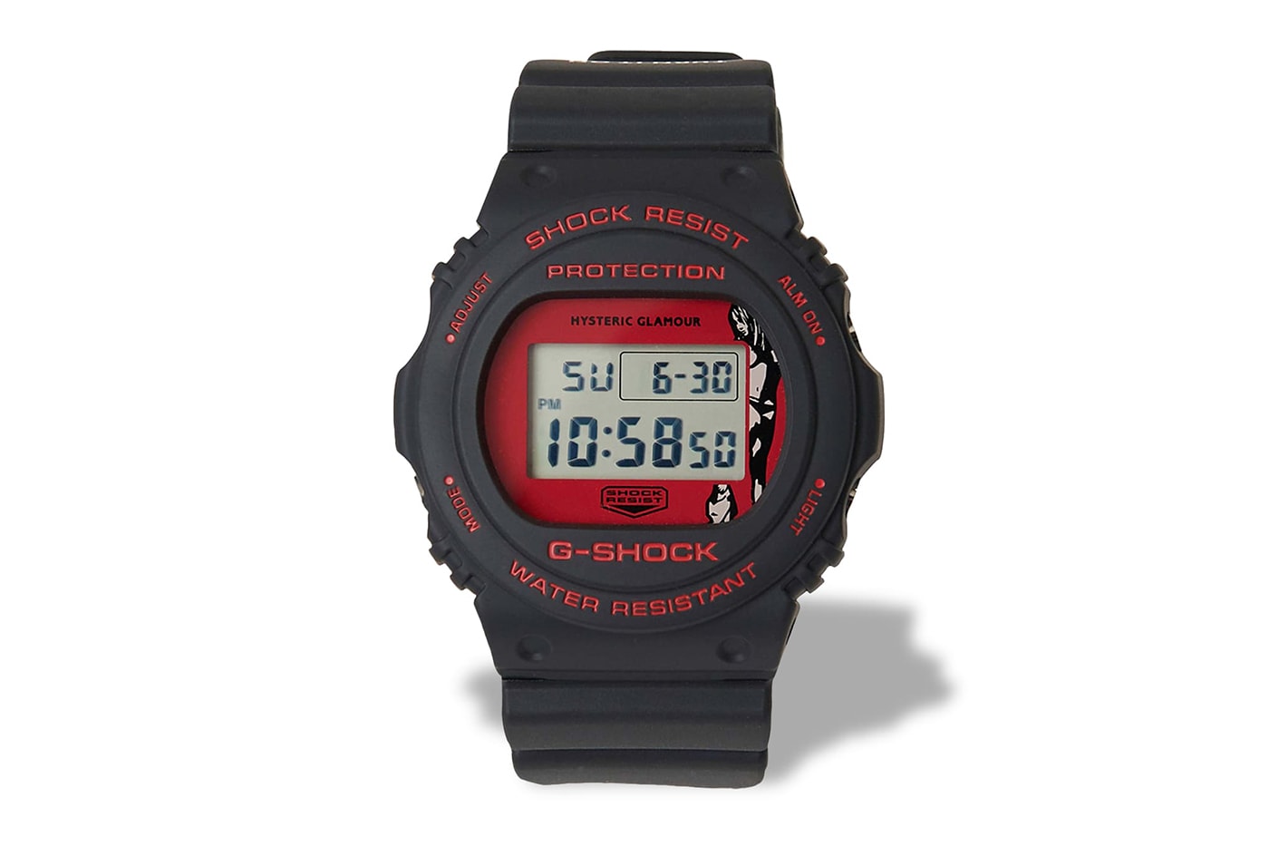 HYSTERIC GLAMOUR Casio G-SHOCK DW-5750 Release Info Date Buy Price Times