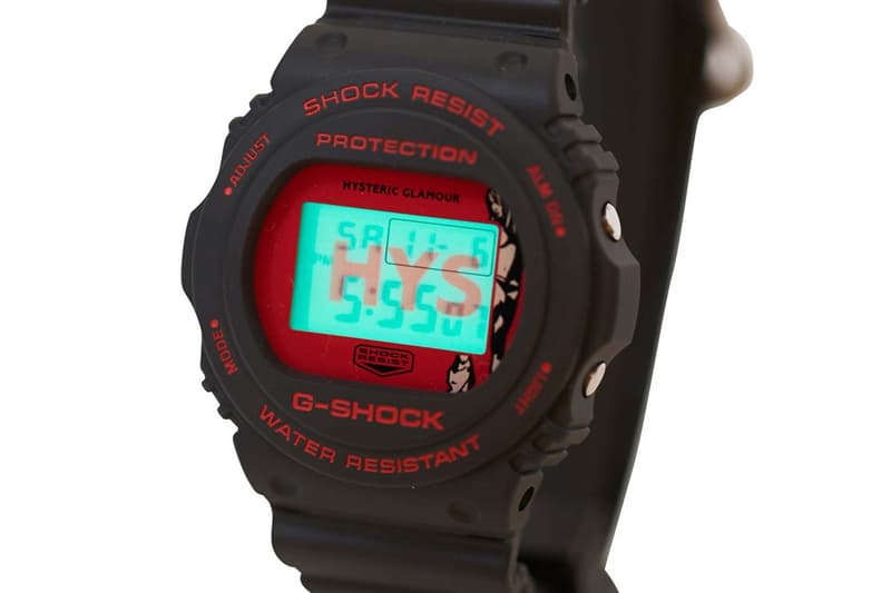 HYSTERIC GLAMOUR Casio G-SHOCK DW-5750 Release Info Date Buy Price Times