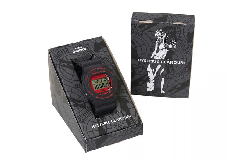 HYSTERIC GLAMOUR Casio G-SHOCK DW-5750 Release Info Date Buy Price Times