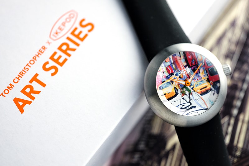 IKEPOD Collaborates With LA Artist Tom Christopher For Three-Watch Art Series