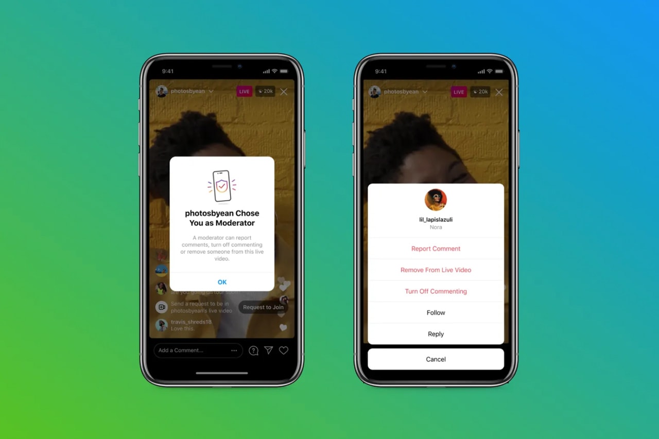 Instagram Now Allows Users to Add Moderators to Livestreams