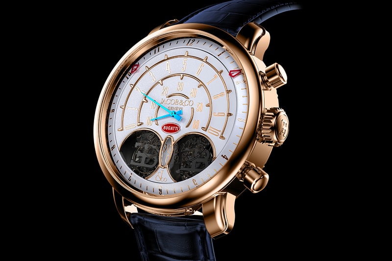 Jacob & Co.'s Latest Watch Features a Separate High Frequency Chronograph Mechanism And Twin Flying Tourbillons.
