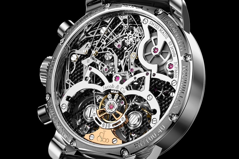 Jacob & Co.'s Latest Watch Features a Separate High Frequency Chronograph Mechanism And Twin Flying Tourbillons.