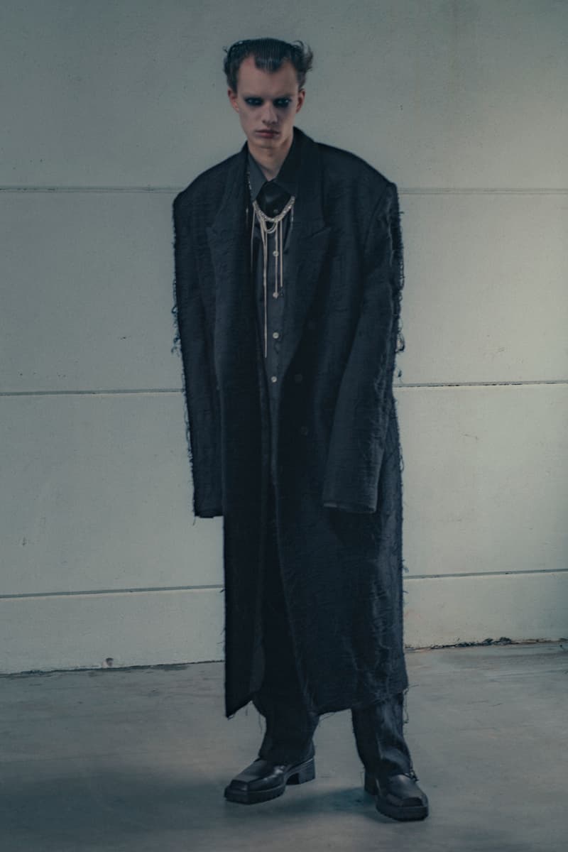 John Lawrence Sullivan Fall Winter 2022 FW22 Lookbook Collection "DECADENTS" YOSHiKO CREATiON Mens Womens