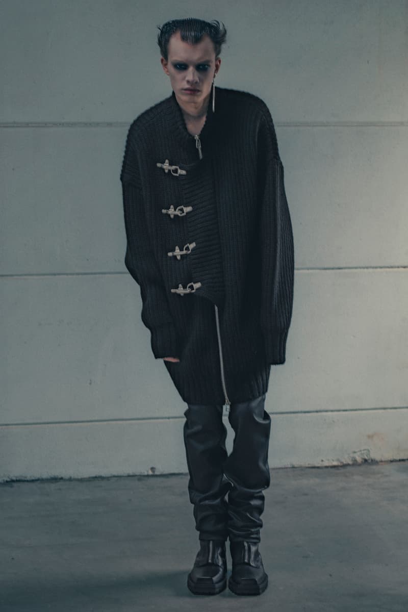 John Lawrence Sullivan Fall Winter 2022 FW22 Lookbook Collection "DECADENTS" YOSHiKO CREATiON Mens Womens