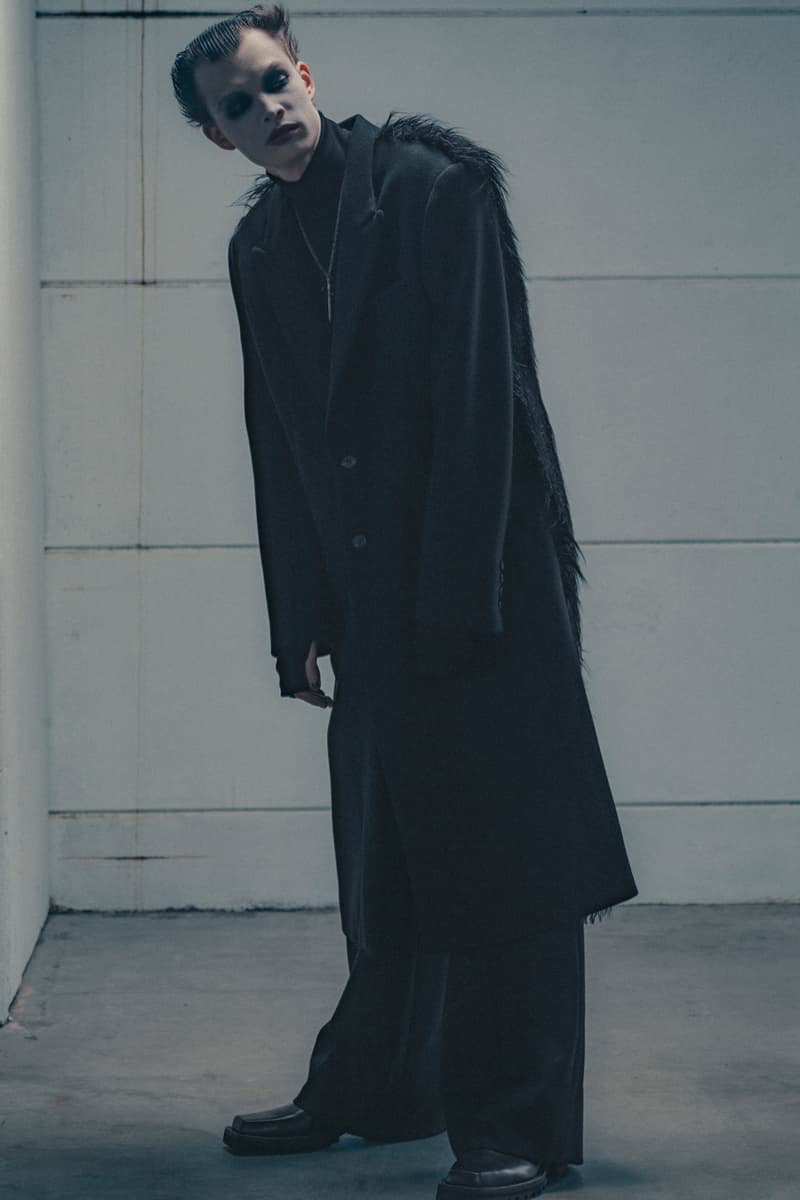 John Lawrence Sullivan Fall Winter 2022 FW22 Lookbook Collection "DECADENTS" YOSHiKO CREATiON Mens Womens