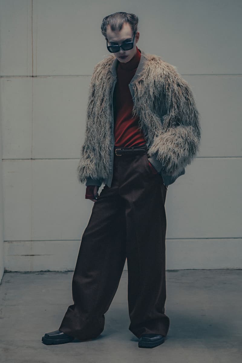 John Lawrence Sullivan Fall Winter 2022 FW22 Lookbook Collection "DECADENTS" YOSHiKO CREATiON Mens Womens