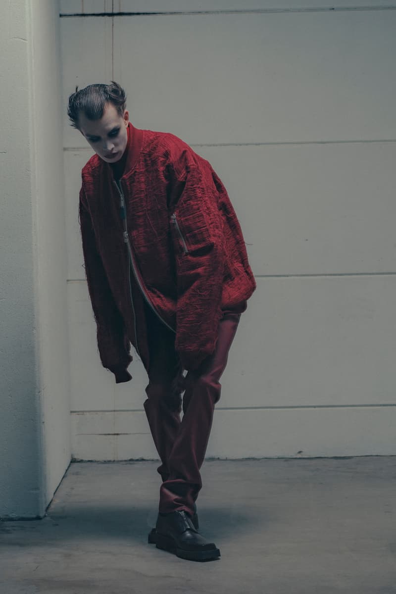 John Lawrence Sullivan Fall Winter 2022 FW22 Lookbook Collection "DECADENTS" YOSHiKO CREATiON Mens Womens