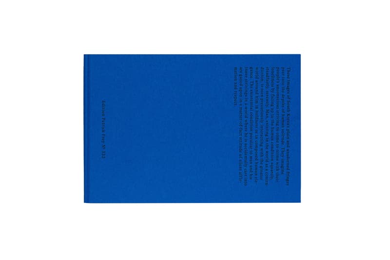 Jong Won Rhee 'Solitudes of Human Places' Edition Patrick Frey