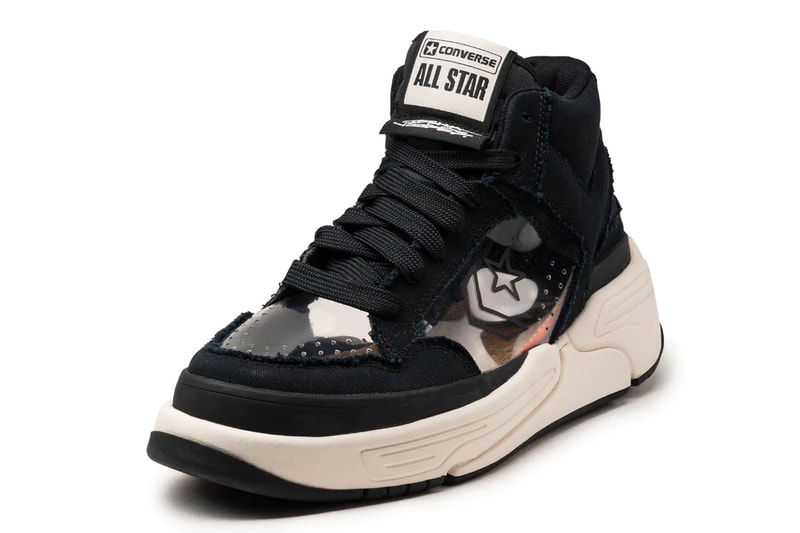 Joshua Vides x Converse Chuck Taylor All Star '70 Hi Weapon CX Hi Pro Leather Ox White Black Collaboration Outlined Drop Date Closer First Look