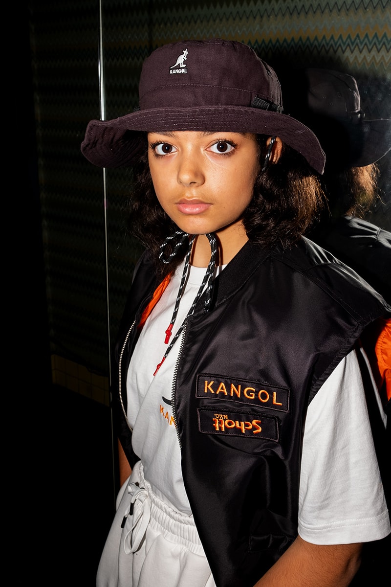 Kangol x Schott NYC Spring/Summer 2022 Lookbook release information collection collaboration 