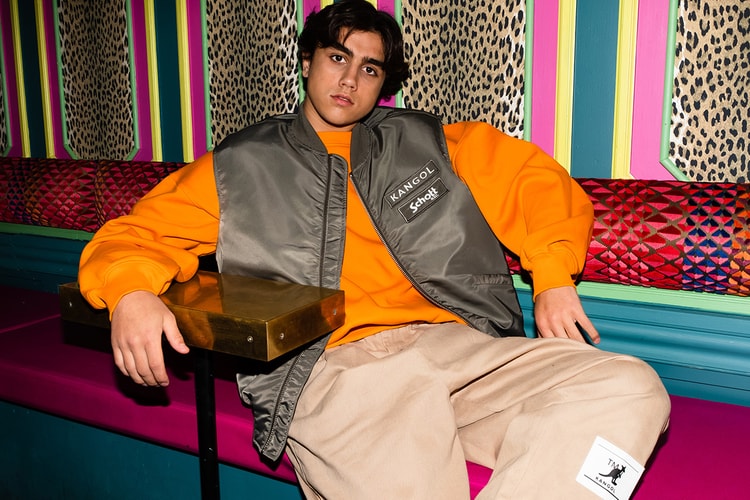 Kangol and Schott NYC's SS22 Collab Evokes Serious ‘90s Vibes