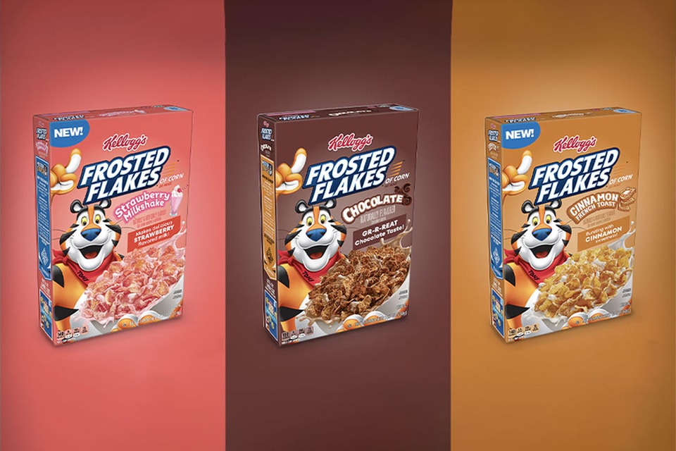 Kellogg's Releases Three New Frosted Flakes Flavors | Hypebeast