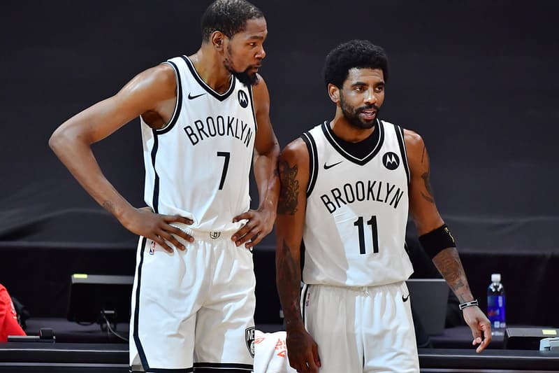 Kyrie Irving Plans on Re-Signing with Brooklyn Nets this Summer Kevin durant ben simmons vaccination restrictions return home game miami heat long run legacy news update