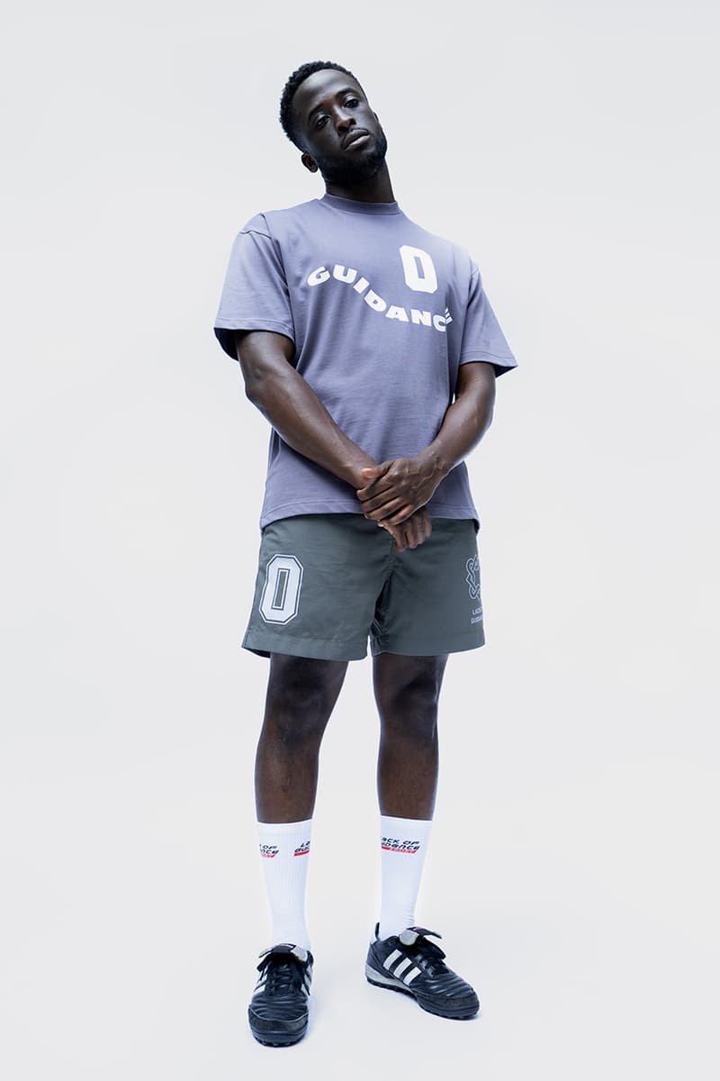 Lack of Guidance Spring/Summer 2022 Lookbook release information football nostalgia dutch Amsterdam 