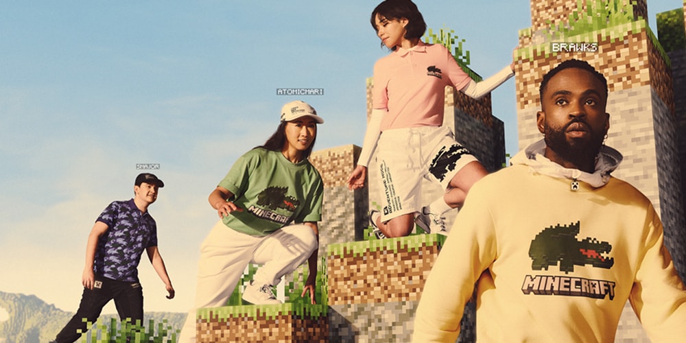 Lacoste and Minecraft unveil collaborative apparel collection, News briefs