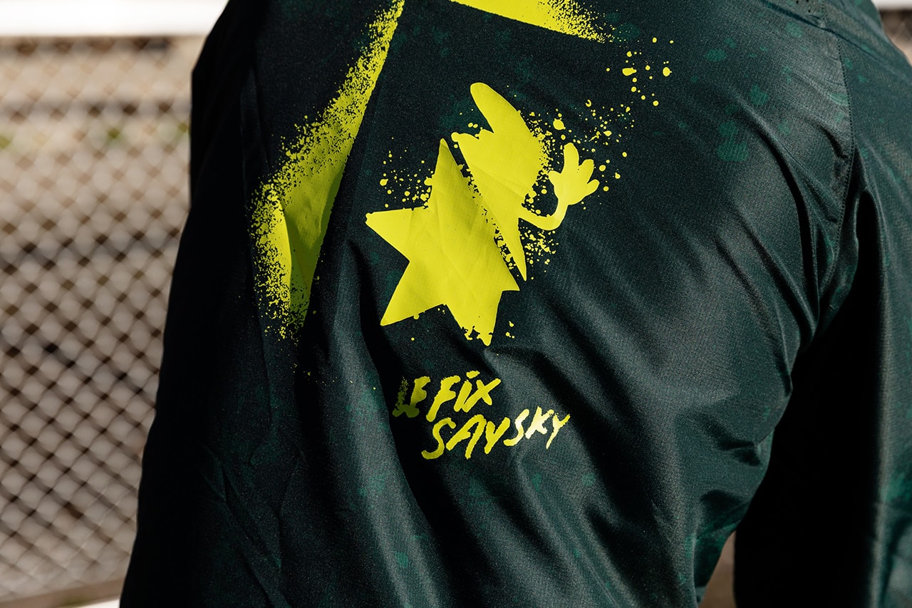 Le Fix x SAYSKY Collaboration Release Info running collection when does it drop