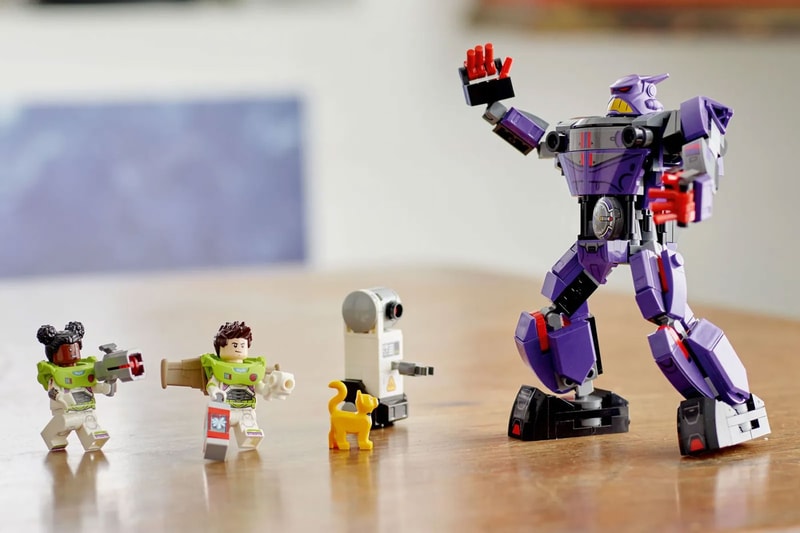 LEGO Launches Into Outer Space With Disney and Pixar With Upcoming 'Lightyear' Sets buzz lightyear chris evans to infinity and beyond 76832 Lightyear XL-15 Spaceship 76831 Lightyear Zurg Battle 76830 Zyclops Chase 