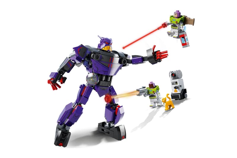 LEGO Launches Into Outer Space With Disney and Pixar With Upcoming 'Lightyear' Sets buzz lightyear chris evans to infinity and beyond 76832 Lightyear XL-15 Spaceship 76831 Lightyear Zurg Battle 76830 Zyclops Chase 