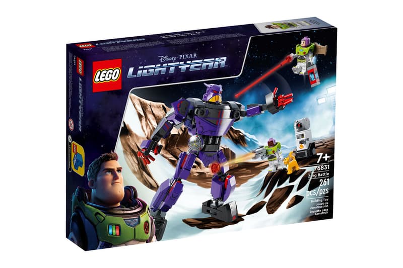 LEGO Launches Into Outer Space With Disney and Pixar With Upcoming 'Lightyear' Sets buzz lightyear chris evans to infinity and beyond 76832 Lightyear XL-15 Spaceship 76831 Lightyear Zurg Battle 76830 Zyclops Chase 