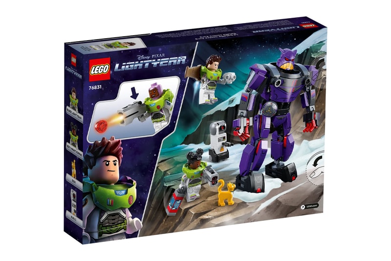 LEGO Launches Into Outer Space With Disney and Pixar With Upcoming 'Lightyear' Sets buzz lightyear chris evans to infinity and beyond 76832 Lightyear XL-15 Spaceship 76831 Lightyear Zurg Battle 76830 Zyclops Chase 