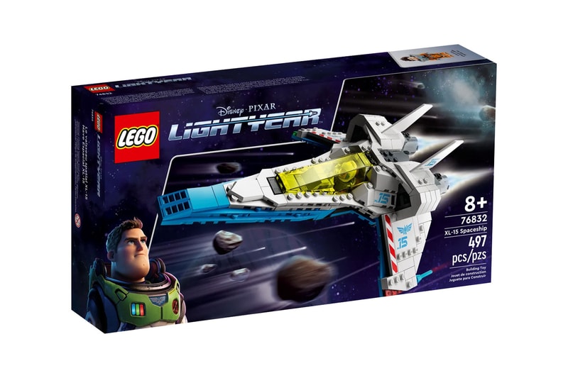 LEGO Launches Into Outer Space With Disney and Pixar With Upcoming 'Lightyear' Sets buzz lightyear chris evans to infinity and beyond 76832 Lightyear XL-15 Spaceship 76831 Lightyear Zurg Battle 76830 Zyclops Chase 