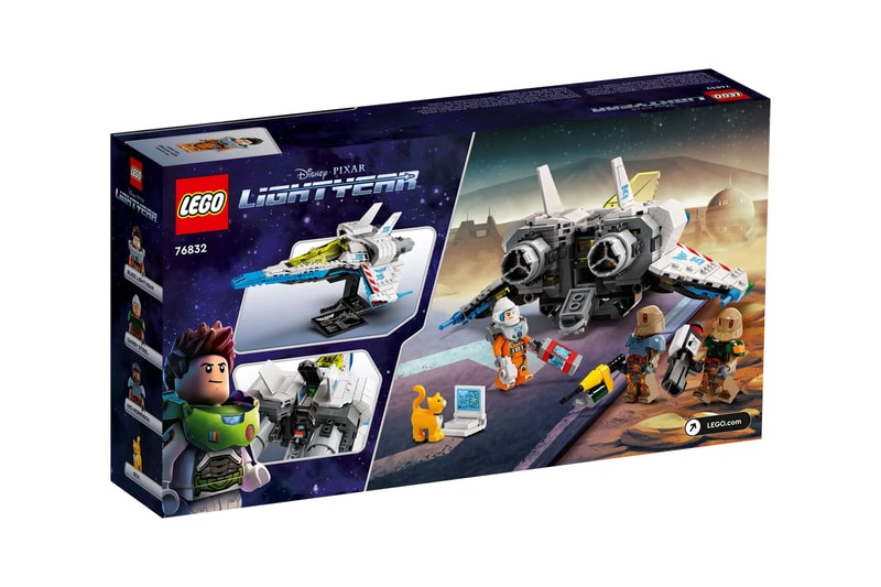 LEGO Launches Into Outer Space With Disney and Pixar With Upcoming 'Lightyear' Sets buzz lightyear chris evans to infinity and beyond 76832 Lightyear XL-15 Spaceship 76831 Lightyear Zurg Battle 76830 Zyclops Chase 