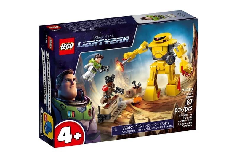 LEGO Launches Into Outer Space With Disney and Pixar With Upcoming 'Lightyear' Sets buzz lightyear chris evans to infinity and beyond 76832 Lightyear XL-15 Spaceship 76831 Lightyear Zurg Battle 76830 Zyclops Chase 