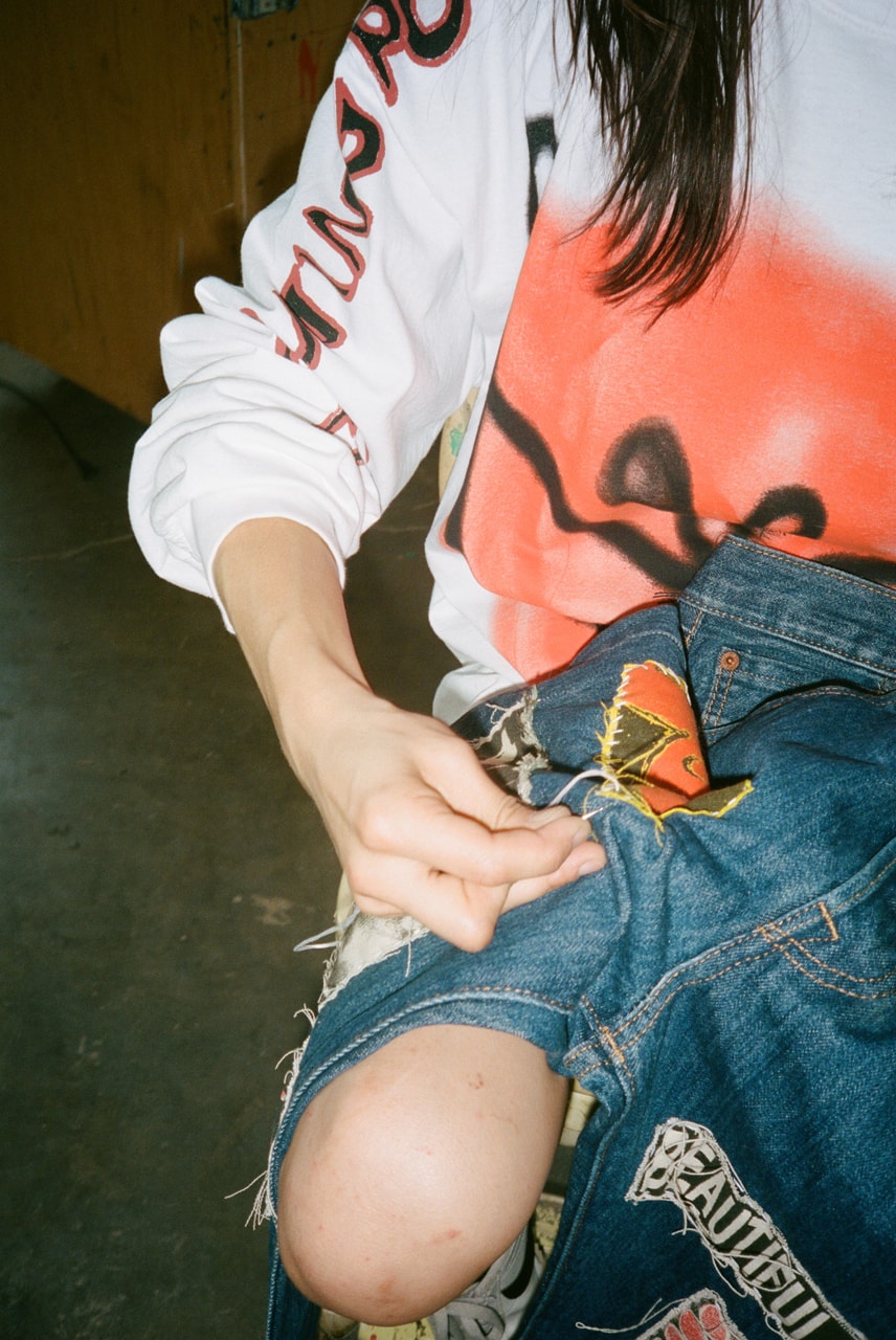 Levis and Come Tees Join Forces on New Punk Inspired Jeans Collection