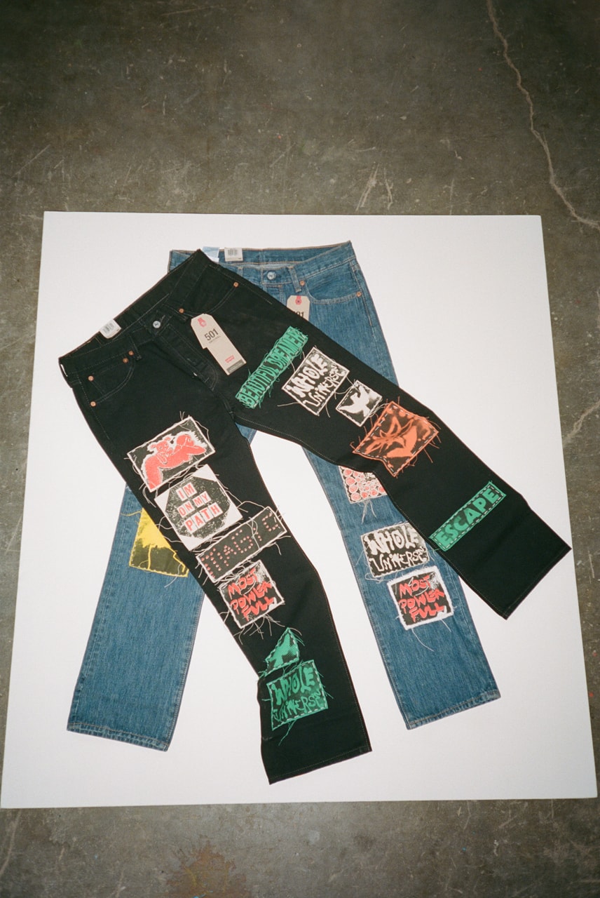Levis and Come Tees Join Forces on New Punk Inspired Jeans Collection