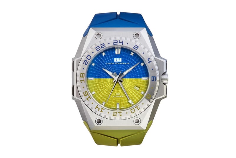 Linde Werdelin Supports Ukraine With a Flag Edition 3 Timer GMT