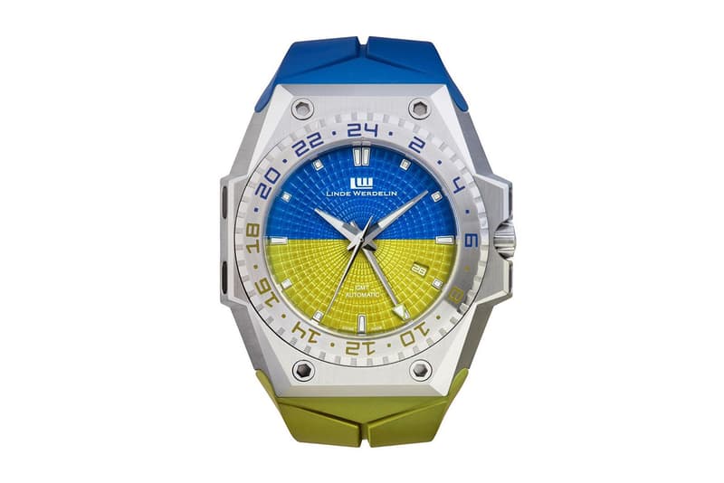 Linde Werdelin 3 Timer GMT Ukraine edition watch Ukraine Russia War British Red Cross Ukraine Crisis Appeal 