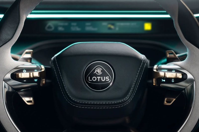 Lotus eletre hyper suv 600 hp awd ev 5-door production model china europe uk type 132 fast charge 100 kwh 363 miles tesla model x long range plus 600 horsepower 161 mph less than 3 seconds yellow carbon fiber kef audio lidar