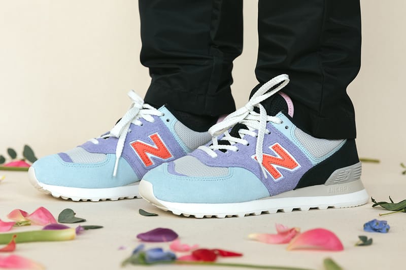 new balance 574 floral