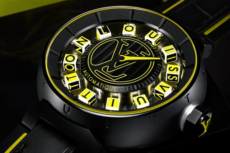 Louis Vuitton Lights Up Its Tambour With Spin Time Air Quantum