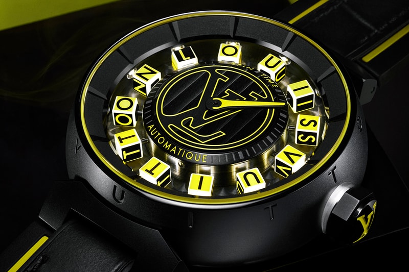 Louis Vuitton Illuminates Its Tambour Spin Time Air Quantum