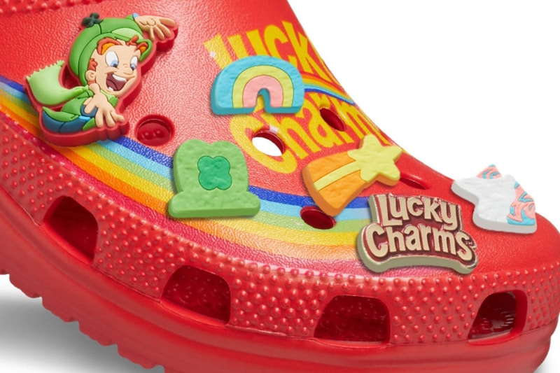 Lucky Charms Crocs Pack Release Info Buy Price Red Clogs Cereal Jibbitz