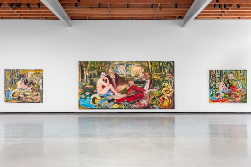 Luncheon on the Grass Exhibition Deitch Gallery Los Angeles Édouard Manet 'Le Déjeuner sur l’herbe'
