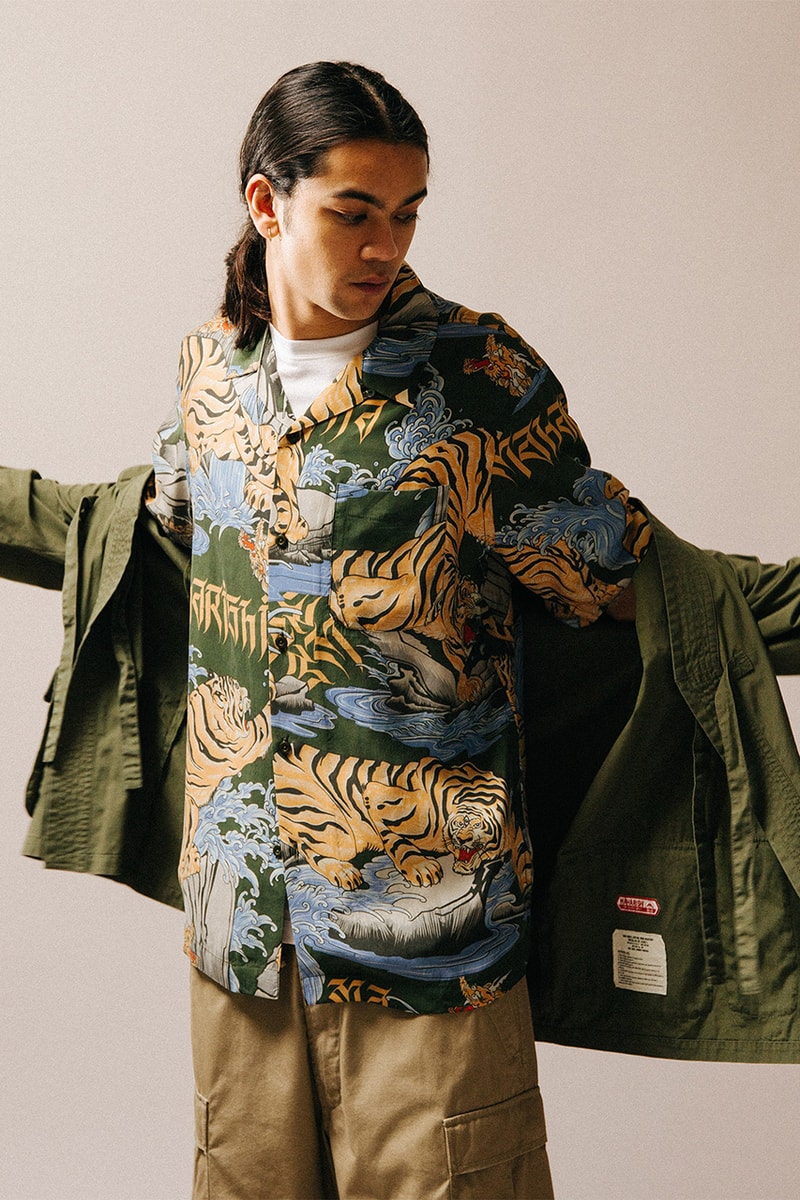 maharishi spring summer 2022 second release lookbook first look buy cop purchase