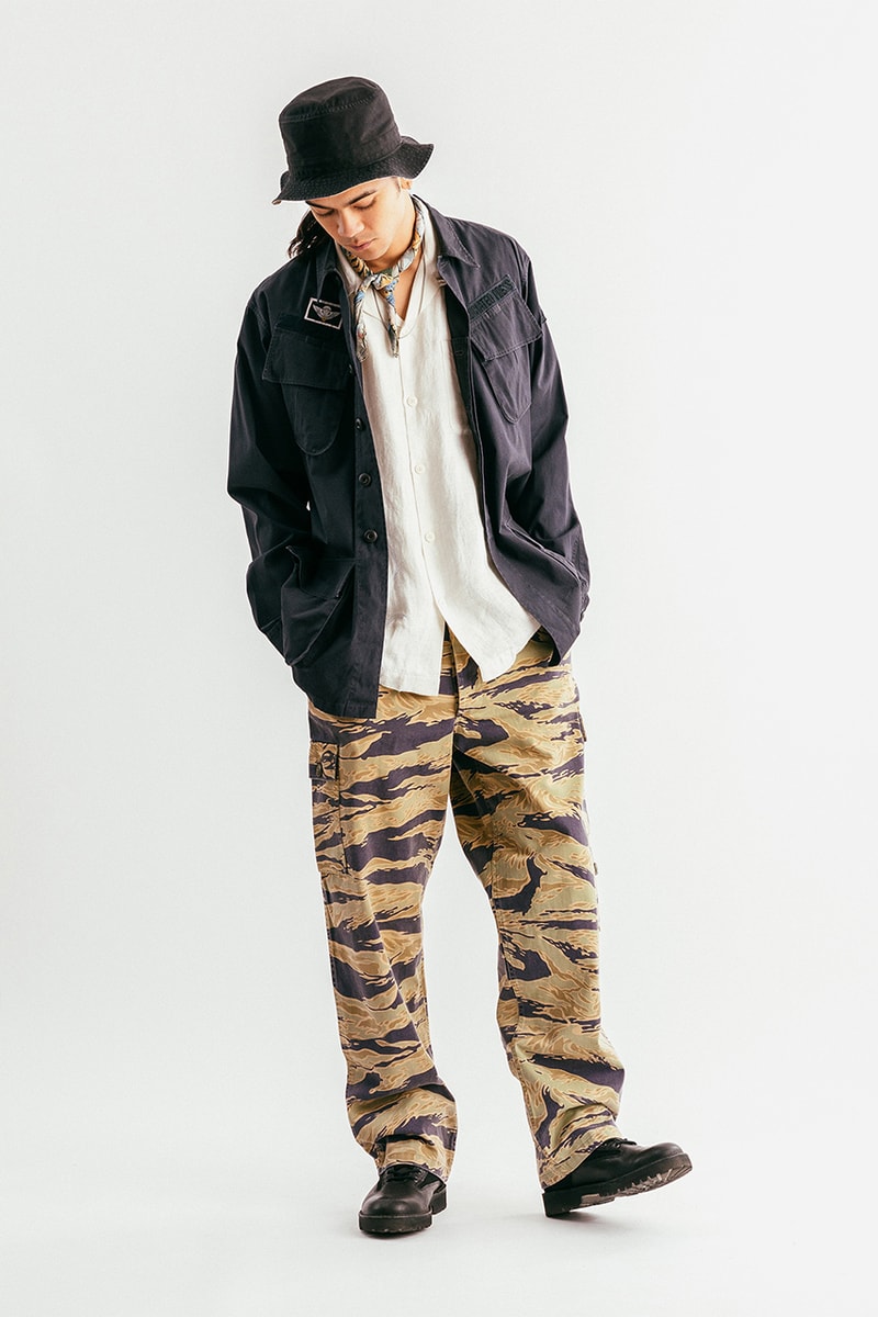maharishi spring summer 2022 second release lookbook first look buy cop purchase
