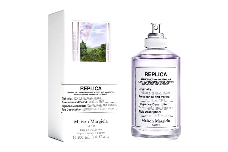 Maison Margiela Ushers in Spring With Replica When the Rain Stops Fragrance sunray returning wet rainbow isparta rose petal patchouli release info price date