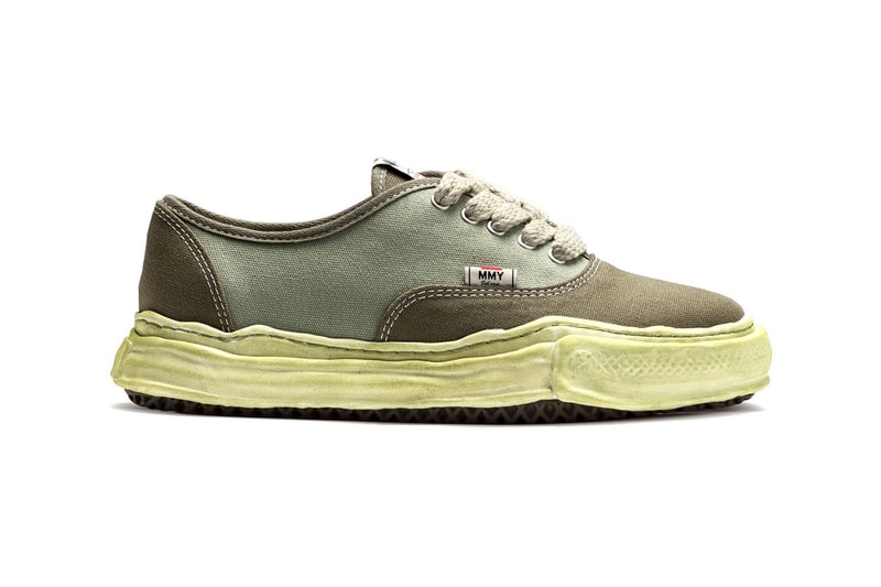 Maison Mihara Yasuhiro Low Top Sneakers New Colorways HBX Release Info Buy Price Blue Black Green White OG Soles